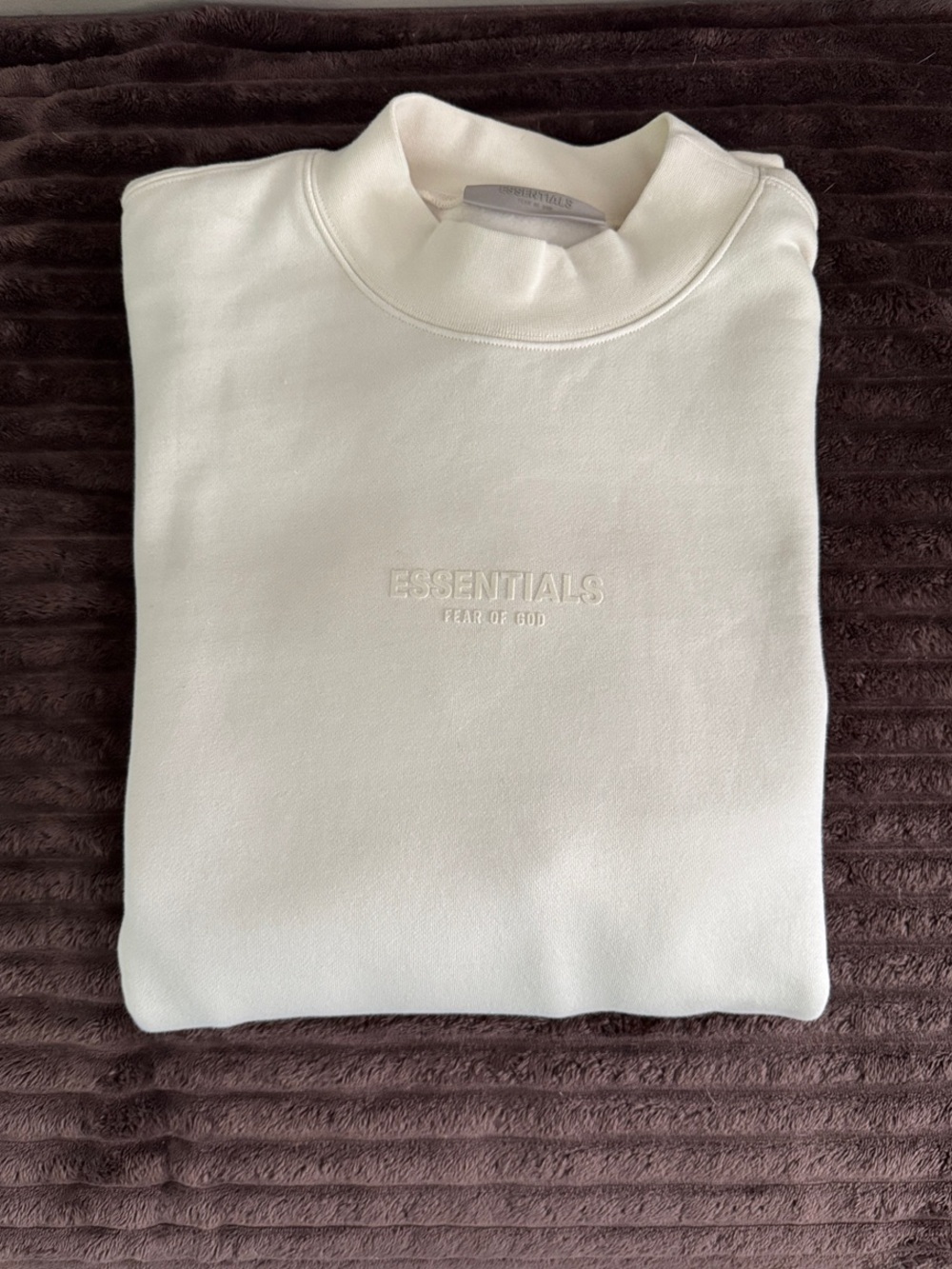 Fear of God Cream Crewneck Sweatshirt